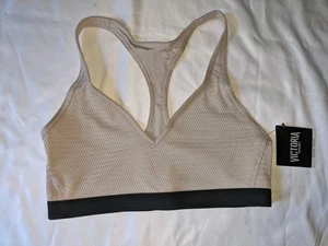 Sujetador deportivo Victoria's Secret The Player gris talla mediana espalda deportiva Victoria - Imagen 1 de 24