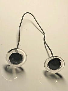 Tassidermia Occhi In Vetro trasparente Pesce Vintage - Foto 1 di 2