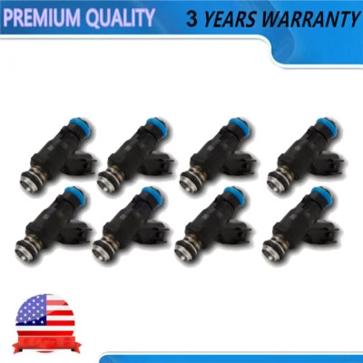 Juego de 8 inyectores de combustible para GMC Savana 2500 3500 4500 10-20 Yukon XL 2500 10-13 Foto 1 de 4