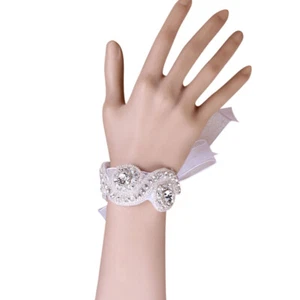 Handgelenksblumen Brautjungfern Blumenarmband -Handgelenk- -Armband - Bild 1 von 11