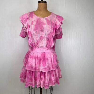 LoveShack Vestido de fantasía para mujer grande Natasha en capas encaje volantes fruncido núcleo de fiesta Foto 1 de 4