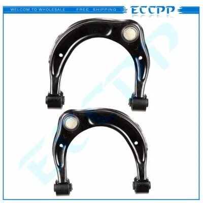 Both 2 For Hyundai Azera Sonata Kia Amanti Front Upper Control Arm + Ball Joints - Image 1 of 4