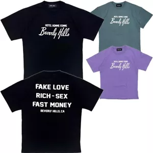 Camiseta Hombre + Mujer Hombre Hotel Beverly Hills Peso Pesado Relajado Calce Cuadrado - Imagen 1 de 9