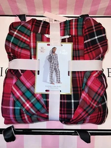 Victorias Secret Flanell Pyjama Set kariert XXL rot multi - Bild 1 von 1