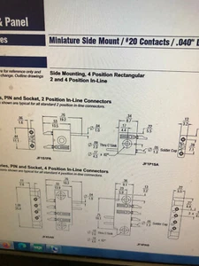 JF1S-1PB   Winchester Part Number: JF1S1PB Manufacturer: Winchester Electronics - Picture 1 of 3