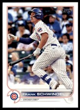 2022 TOPPS*. FRANK SCHWINDEL CHICAGO CUBS #468