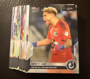 2022 Topps NOW MLS All-Star Game - Complete your Set! - PR: /195