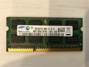 SAMSUNG 2GB (1X 2GB) DDR3-1066 PC3-8500 1.5V DR X8 204-PIN SODIMM RAM MODULE - Picture 1 of 3