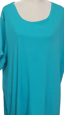 NorthCrest T-Shirt Top 3X Women's Short Sleeve Layering Essential - Image 1 of 4