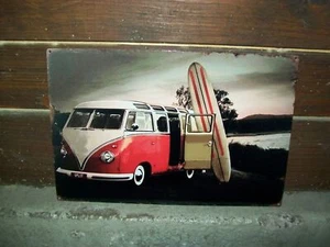 Bulli VW bus sheet metal sign bully classic retro emblem 20x30 cm - Picture 1 of 2