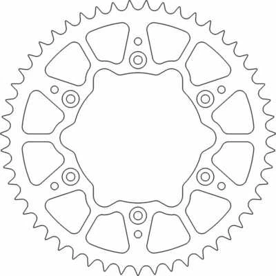 KTM ADVENTURE 640 R 1999-2007 Moto Masters Rear Sprocket 520 42T Or - Image 1 of 4
