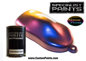 Pint Kit of CHROMACOAT - BLUE - Custom Paint, Chameleon, Urethane Based - Picture 1 of 1
