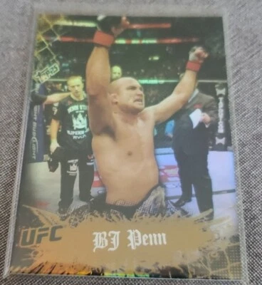 2010 Topps UFC Main Event Gold BJ Penn #2 - Image 1 of 2