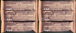 Trader Joe's ORGANIC Cacao Chips ~Unsweetened Chocolate ~Ivory Coast~ 6 Bag Set!