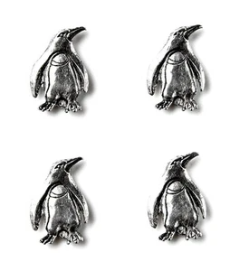 Penguin Tuxedo Shirt Studs - Picture 1 of 4