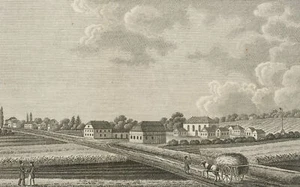GOTHA - Der Schützenhof - Stahlstich, 1829 - Picture 1 of 2