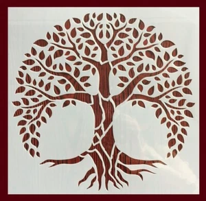 8x8 inch Custom Stencil (T-29) Tree - Picture 1 of 2