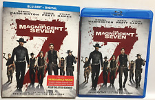 The Magnificent Seven (Blu-ray,2016)w/RARE SLIPCOVER! Not a Scratch!