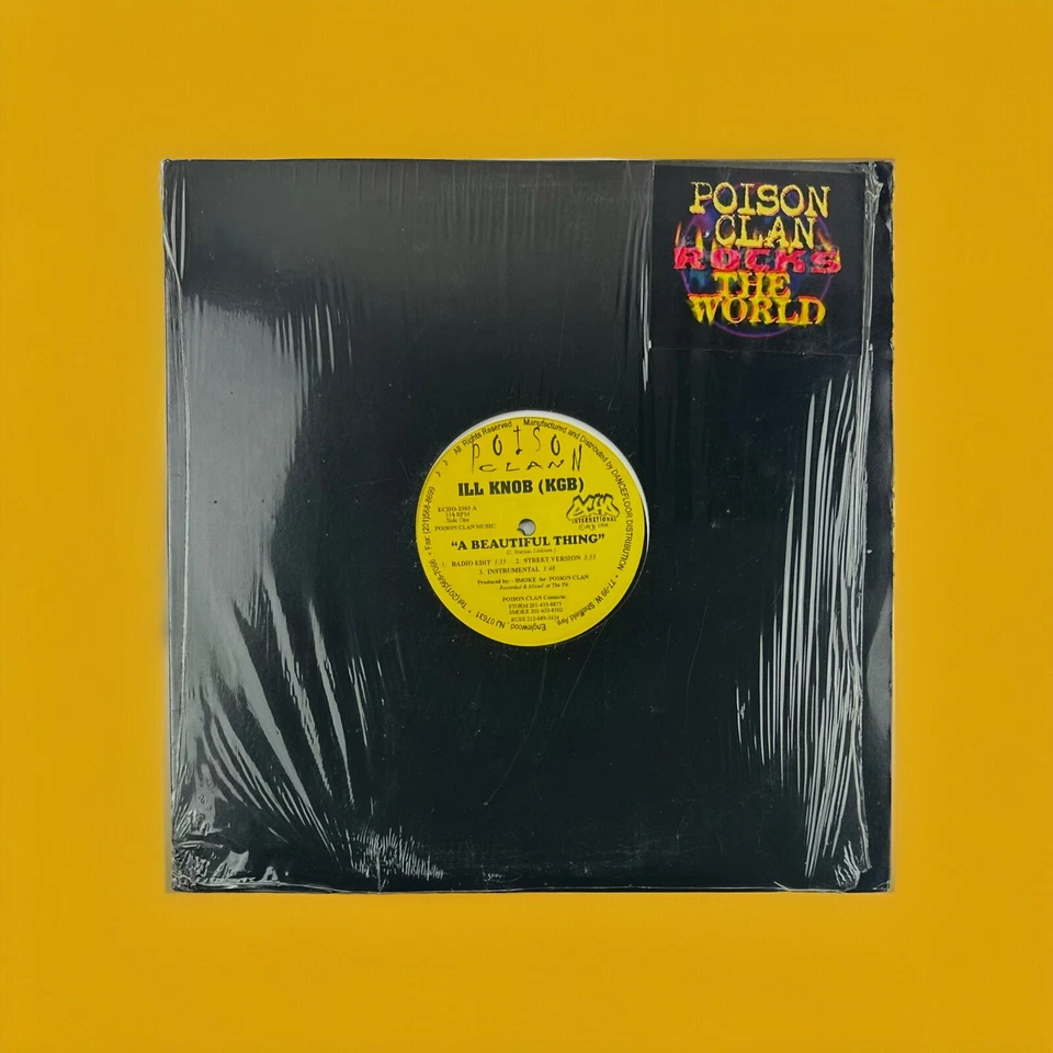 ill Knob - A Beautiful Thing /Rap Basher 1998 Unplayed Vinyl Record NM Poison - Image 1 of 4