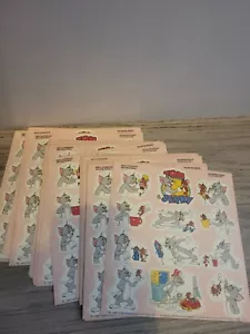 1989 Turner Entertainment ×30 Sheets Tom & Jerry Stickers - Picture 1 of 4