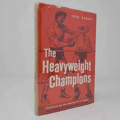 The Heavyweight Champions by John Durant - 1960, 1st Edition, ILLUS - HC + DJ - Image 1 of 4
