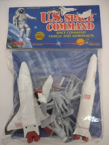 Vtg 1992 U.S. Space Command w/ Vehicle Shuttle & Astronauts ~ Manley ~ NEW!  D9B - Picture 1 of 7
