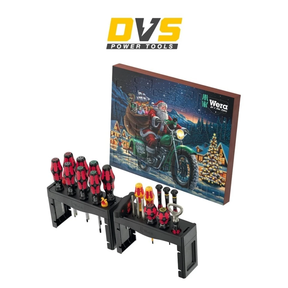 Wera 05136610001 Advent Calendar 2025, 28 Pieces - Image 1 of 1