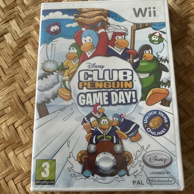 Club Penguin Game Day-Nintendo Wii-New/Sealed - Image 1 of 2