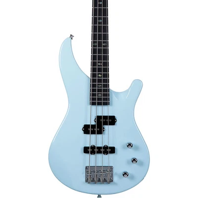Mitchell MB100 Short-Scale Solidbody Electric Bass Guitar Powder Blue - Image 1 of 4