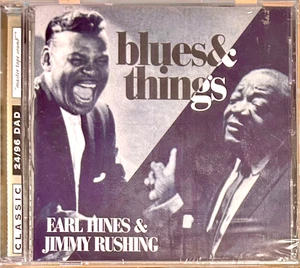 CLASSIC RECORDS DAD-1012: Earl Hines & Jimmy Rushing – Blues & Things - 1998 SS - Imagen 1 de 2