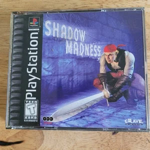 Shadow Madness (Sony PlayStation 1) PS1 Completo con Disco de Demo Probado en Caja Original - Imagen 1 de 5