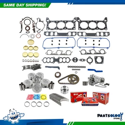 DNJ EK4133M Master Engine Rebuild Kit For 90-93 Lincoln Continental 3.8L OHV - Image 1 of 4