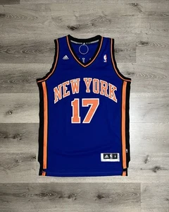 Adidas New York Knicks Jeremy Lin Jersey Sz 40 Medium NBA - Picture 1 of 5