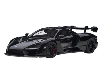 AUTOart 1/18 McLaren Senna Black Finished Model 76076 From Japan - Image 1 of 4