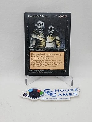MTG Misprint Lim-Dul's Cohort 2 Square Corners Miscut Zombie Ice Age *CCGHouse* - Image 1 of 4