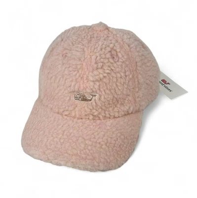 Vineyard Vines Women's Strapback  Cap Hat Sherpa Pink Flamingo Adjustable NWT - Image 1 of 4