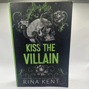 Kiss the Villain by Rina Kent | Dark MM Romance | Brand New - Picture 1 of 17