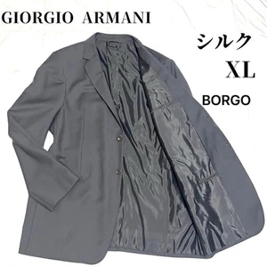 Giorgio Armani tailored jacket, silk, Borgo, black tag [Excellent condition XL] - Picture 1 of 18