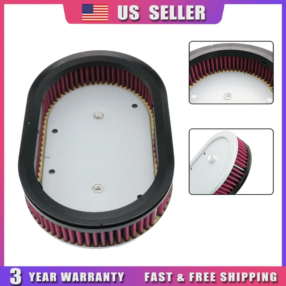 Filtro de aire 29044-04 apto para Harley Davidson XL50 XL883 XR1200X XL1200XS XL1200V Foto 1 de 4