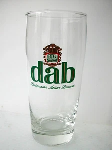 * VERRE A BIERE DAB DORTMUNDER ACTIEN BRAUEREI 6.5 cm de Ø 14.3 cm de haut - Imagen 1 de 3