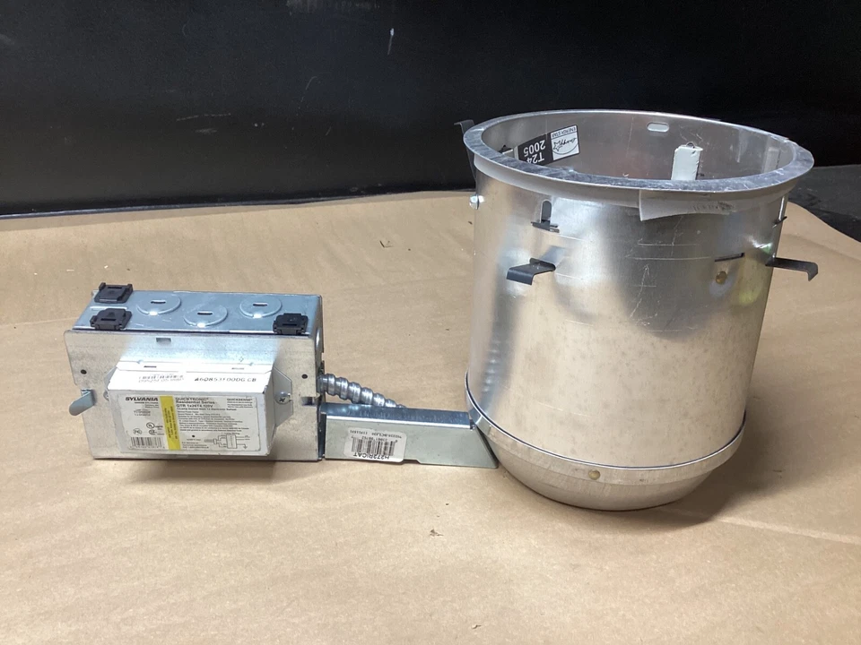 Halo H27 6" Aluminum Recessed Lighting Housing Remodel Shallow Ceiling H27ricat