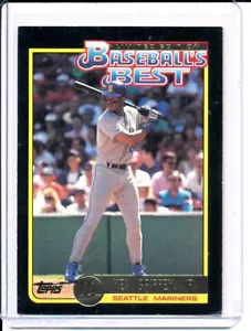 KEN GRIFFEY JR MARINERS HOF #8 GOLD SP 1992 TOPPS MCDONALDS BASEBALL'S BEST - Picture 1 of 1