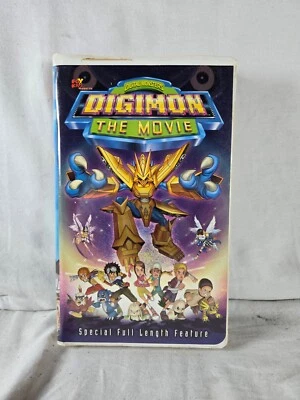 Digital Monsters Digimon the Movie VHS Movie Tape Video 2000 20th Century Fox - Image 1 of 4
