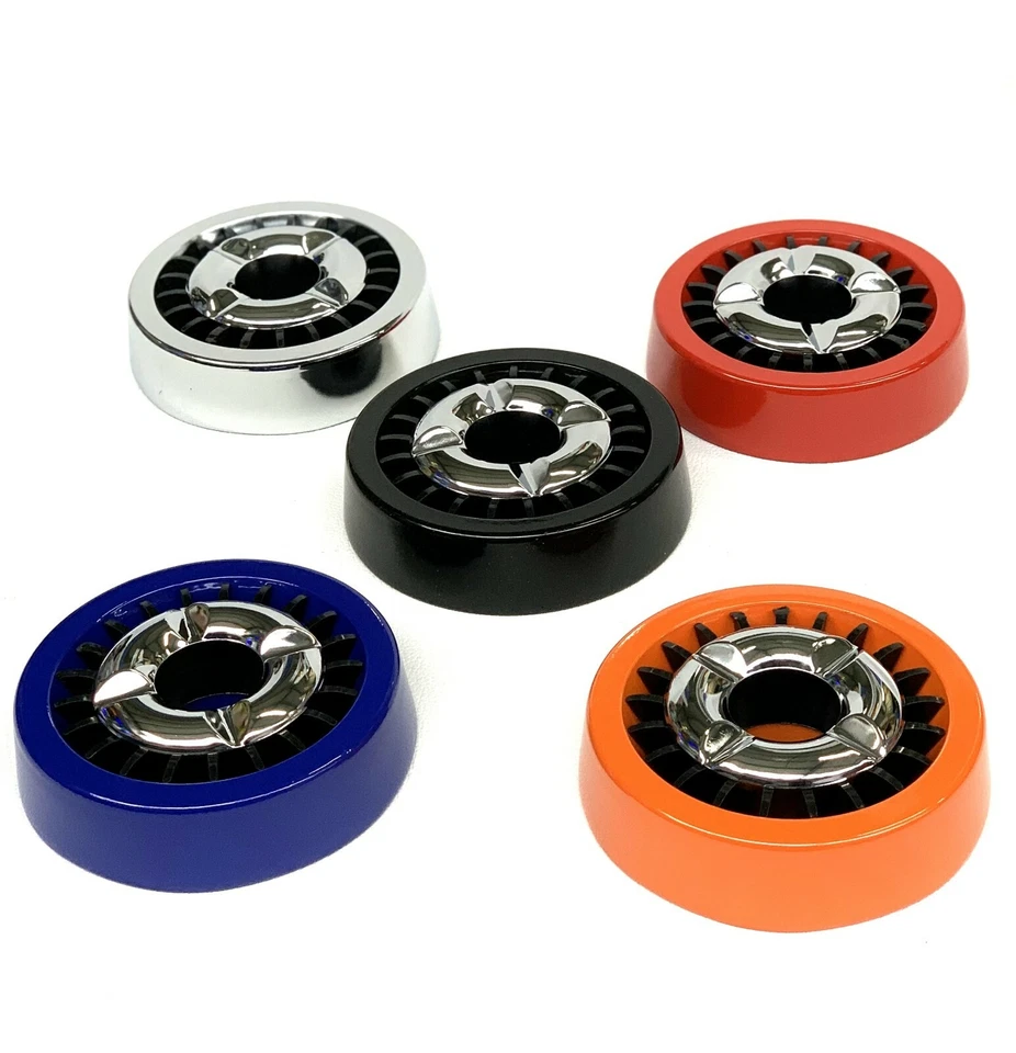 6 x Aschenbecher Windaschenbecher Ascher Gluttöter Rundaschenbecher - Bild 1 von 1