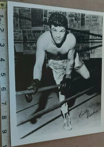 RARE BILLY BACKUS HAND SIGNED PHOTO 10 X 8 "  & COA - OFFERS ACCEPTED - Picture 1 of 2