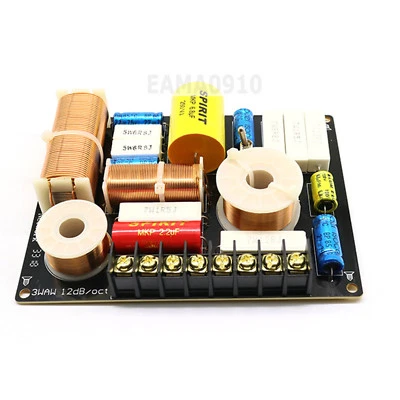 3-Way HiFi Speaker Frequency Divider Tweeter Woofer Midrange Crossover Filter - Image 1 of 4