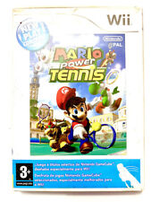 Mario Power Tennis Wii Pal Completo Perfecto Estado