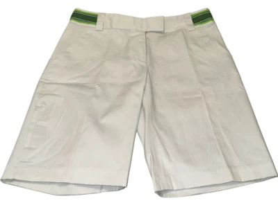 Pantalones cortos de golf Greg Norman para mujer talla 2 blancos Tee Time Luxury Foto 1 de 4