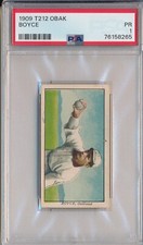 1909 T212 OBAK - BOYCE - PSA 1 PR (SVSC) FRESHLY GRADED!