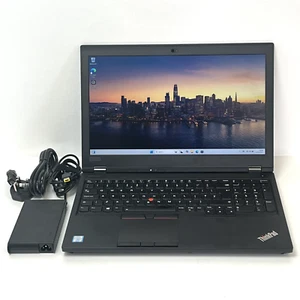 Lenovo ThinkPad P53 CAD Gaming 15.6" Laptop, i7-9850H 32GB RAM Quadro T1000 SSD - Picture 1 of 10